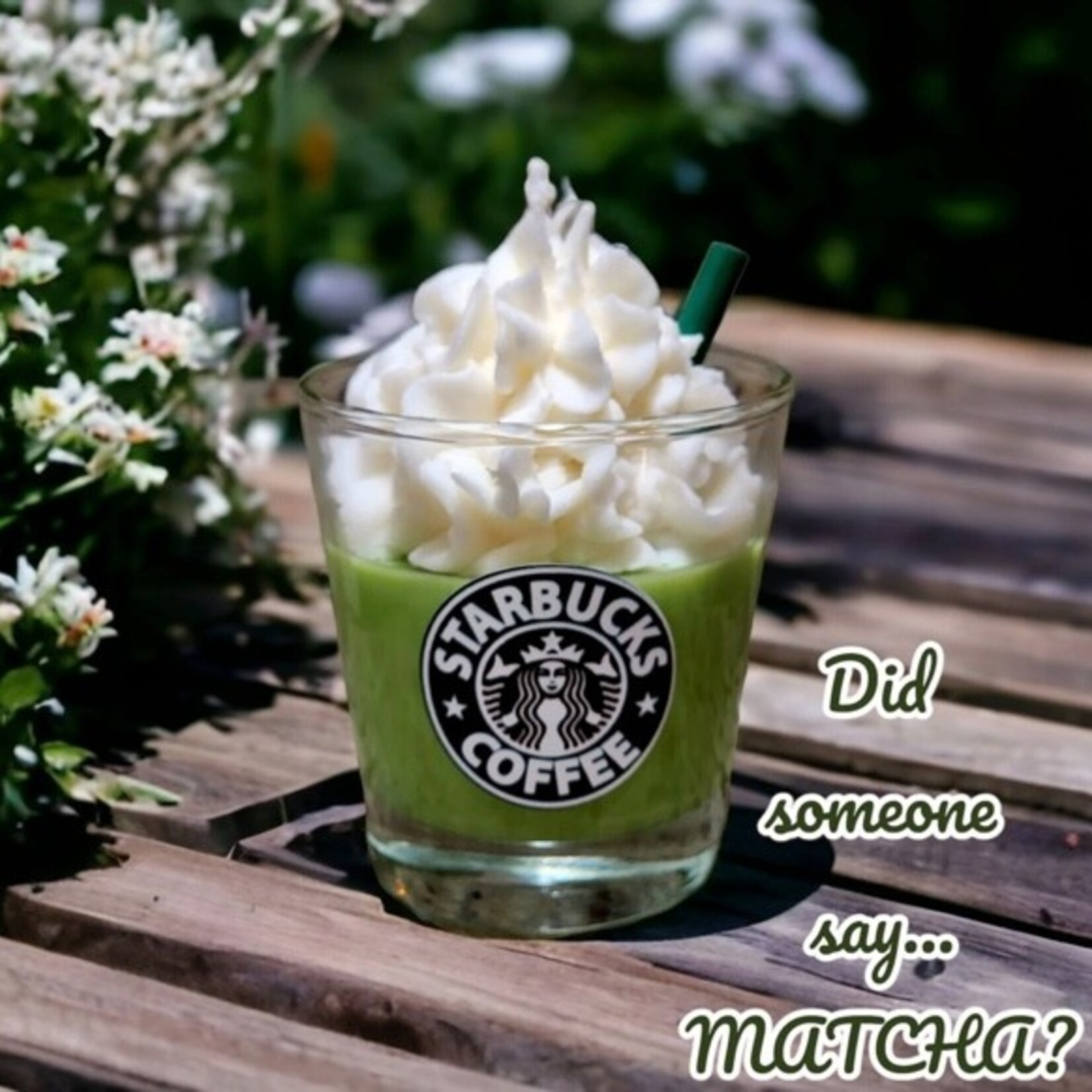 Zen Candle Body Co Cafe Latte Candle Matcha