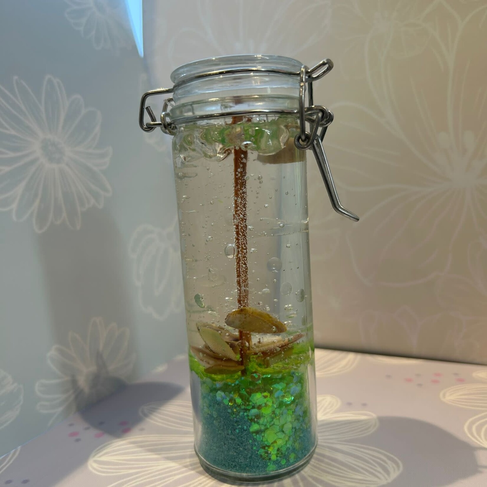 Candle Time Ocean Serenity Woodwick, Aqua, Slim