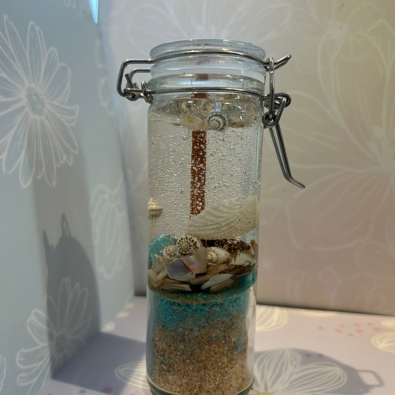 Candle Time Ocean Serenity Woodwick, Aqua, Slim