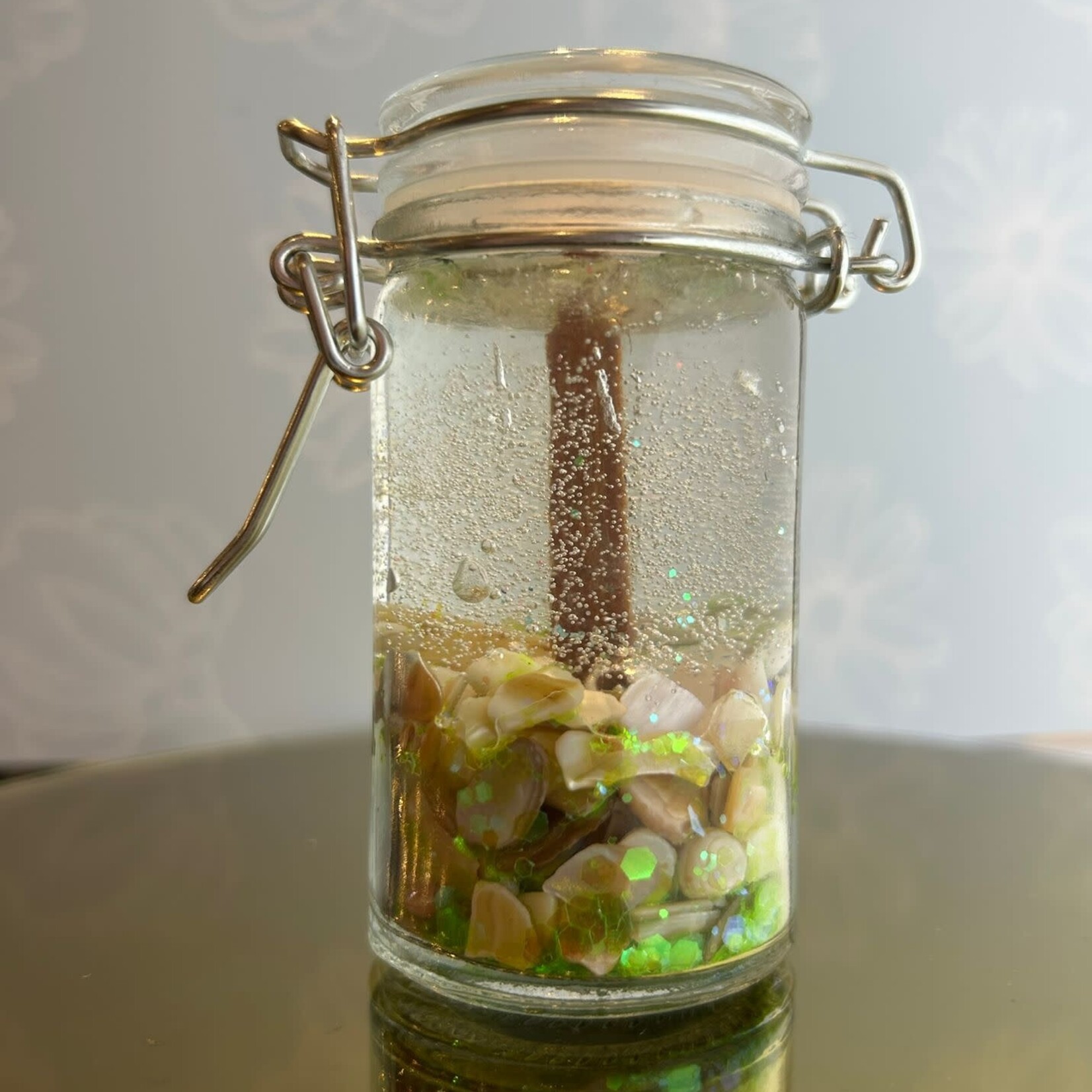 Candle Time Ocean Serenity Woodwick, Aqua Mini