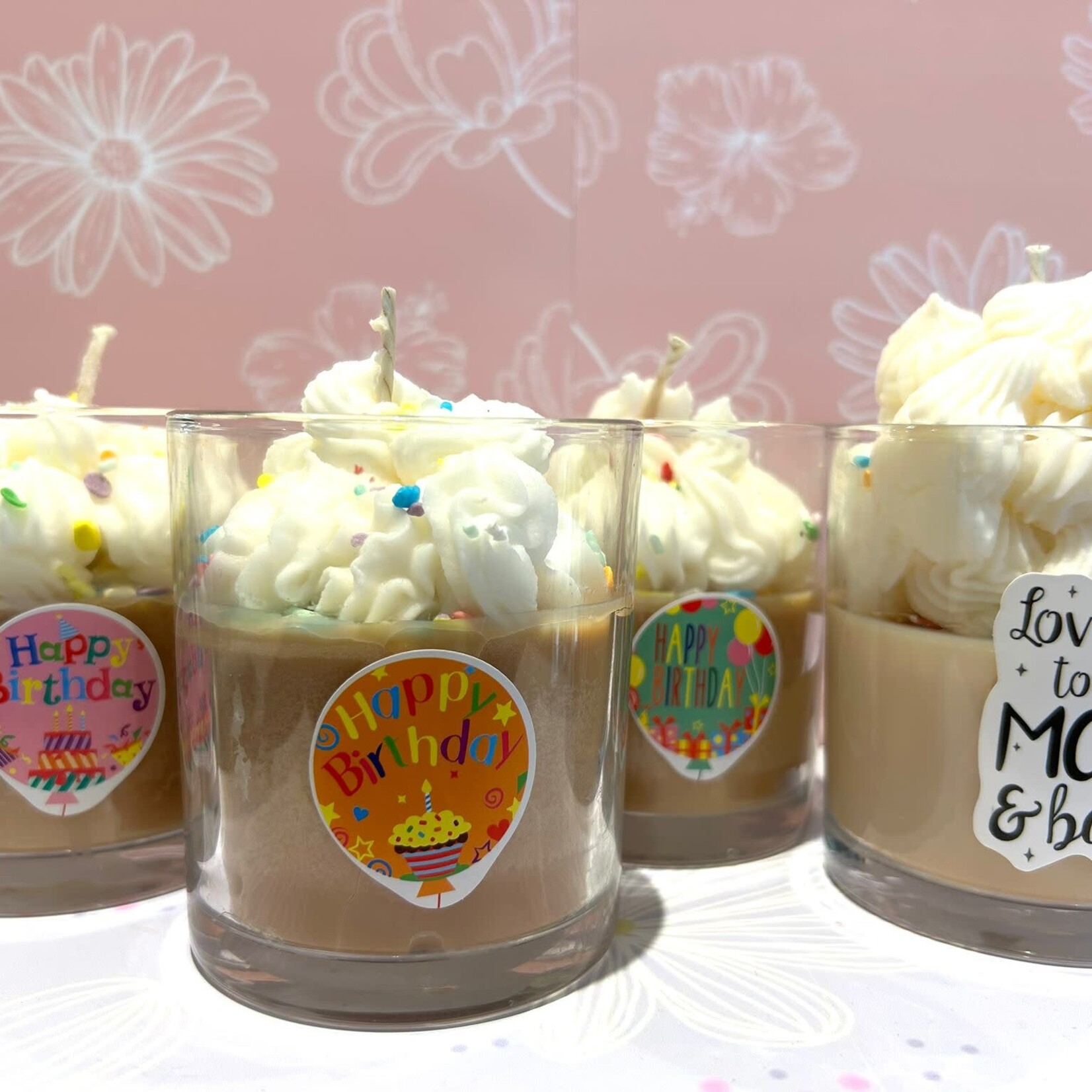 Candle Time Scented Soy Wax Candle Caramel Latte Coffee