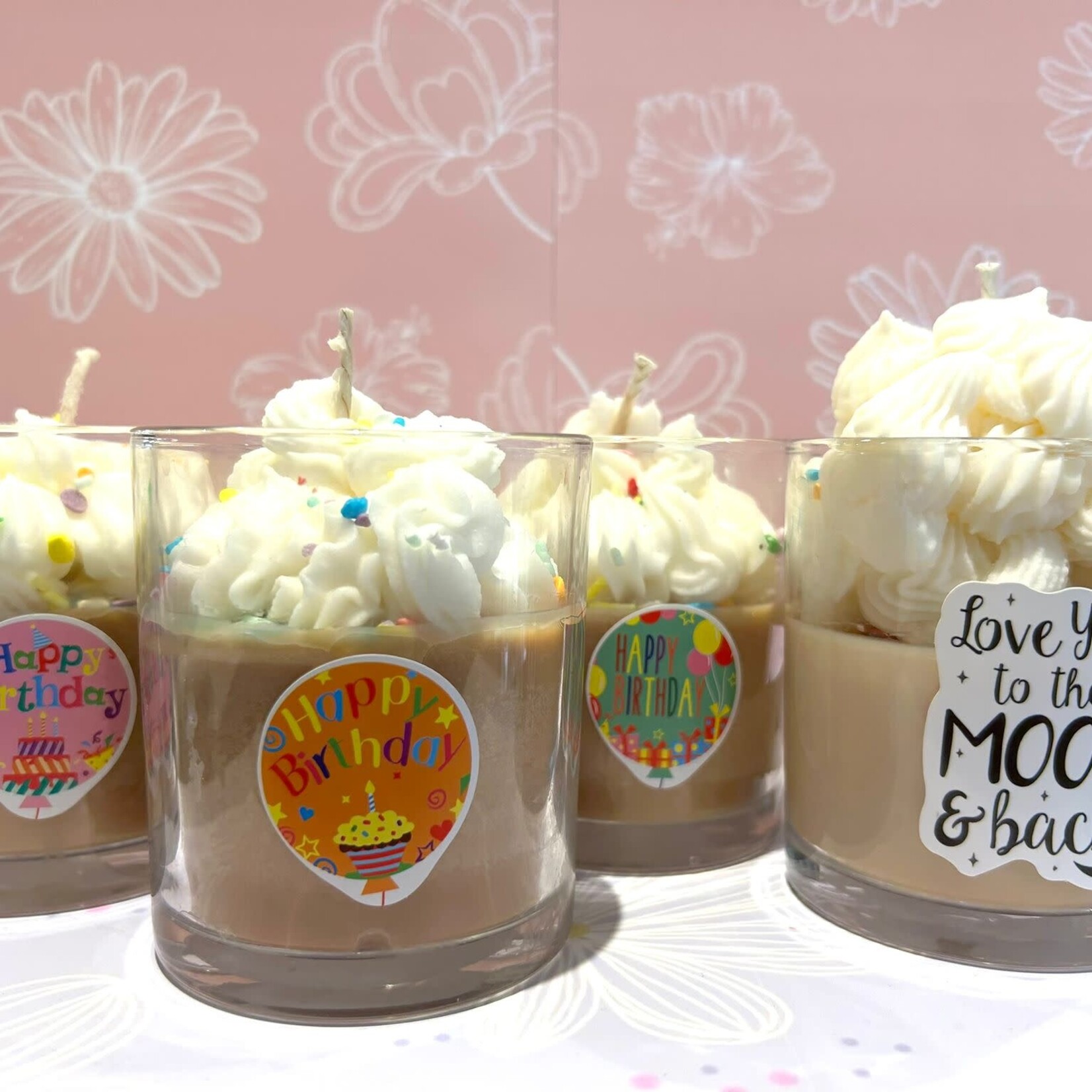 Candle Time Scented Soy Wax Candle Caramel Latte Coffee
