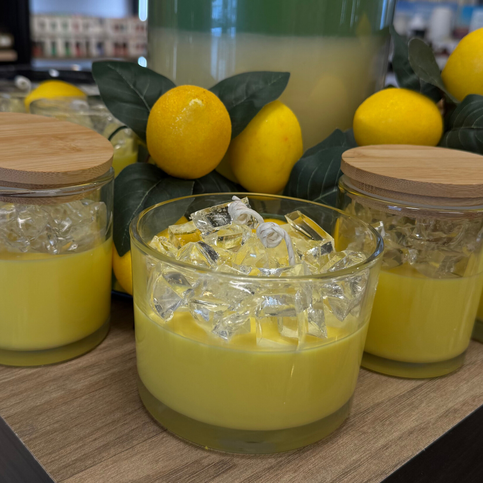 Candle Time Lemonade - Soy & Gel wax Candle