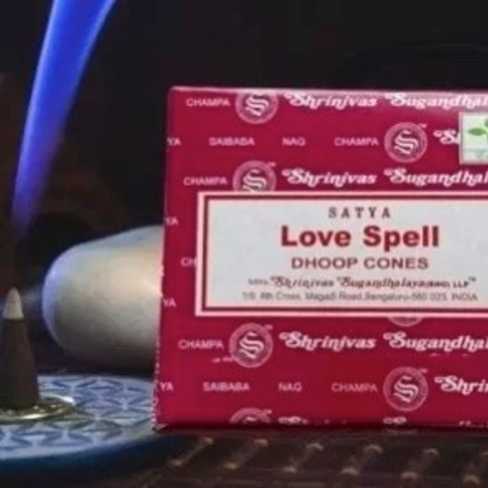Faire Satya Love Spell Incense Cones