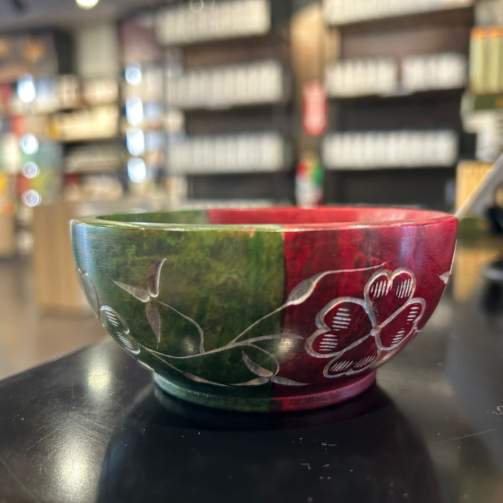 Faire Hand Carved Stone Smudge Bowl