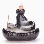 Faire Ceramic Backflow Burner + Incense Holder: Dragon Falls