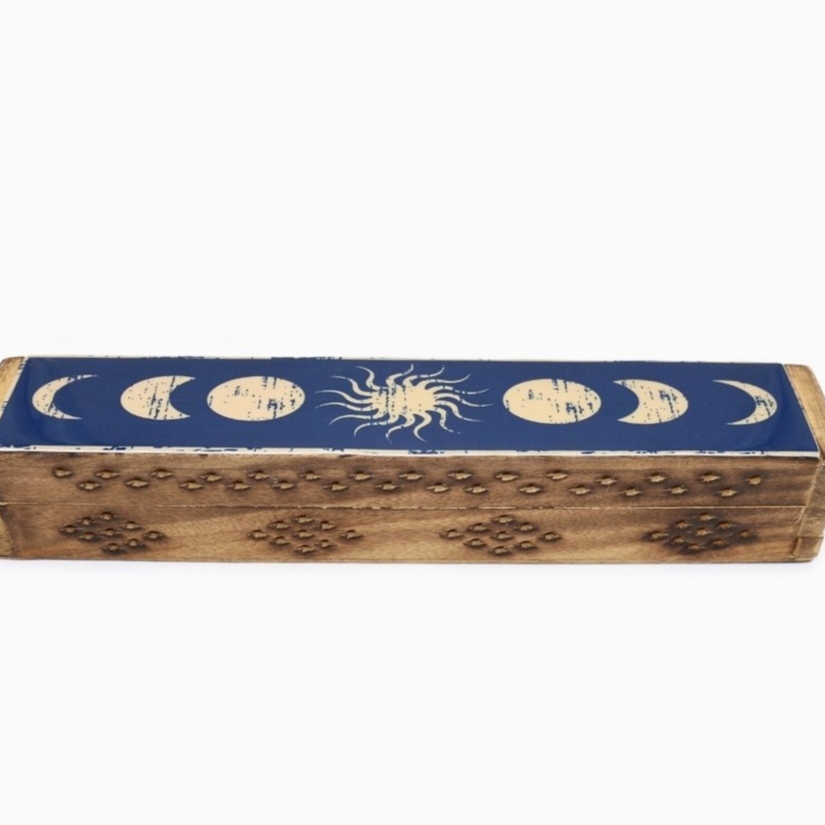 Faire Wooden Incense Burner Box -