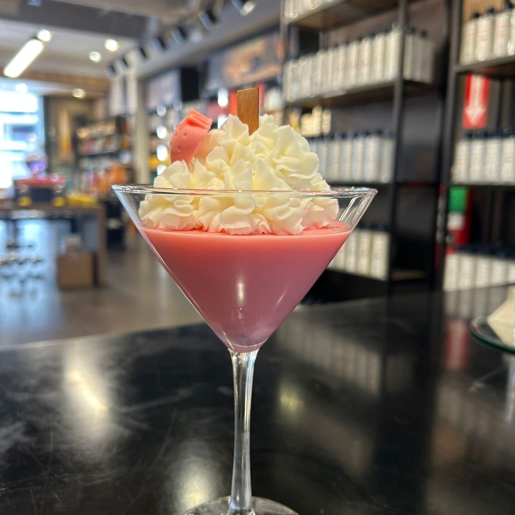 Candle Time Martini Candle