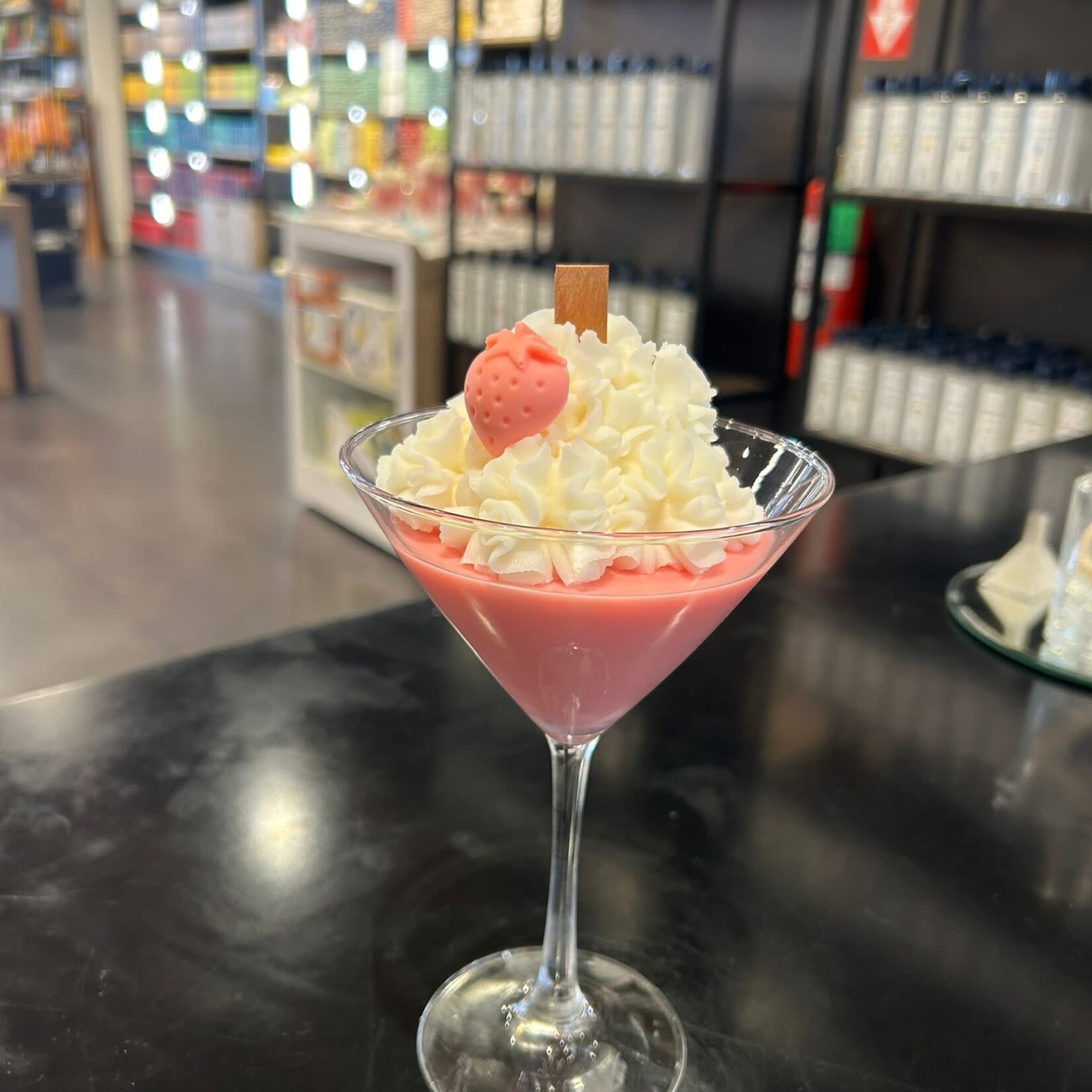 Candle Time Martini Candle