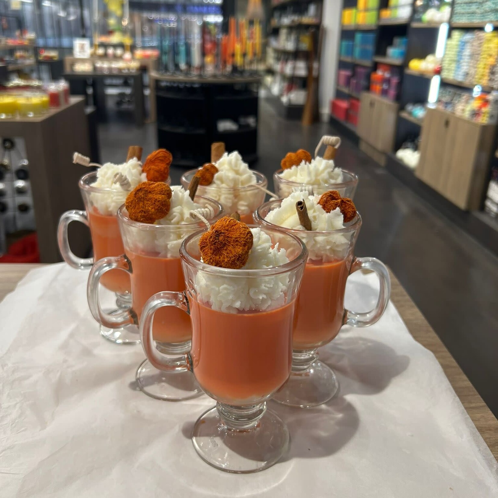 Candle Time Pumpkin Pecan Latte Candle
