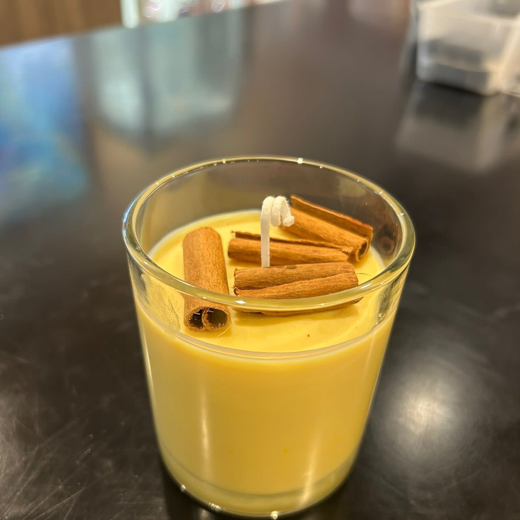 Candle Time Vanilla Soy Wax Candle 10  Oz