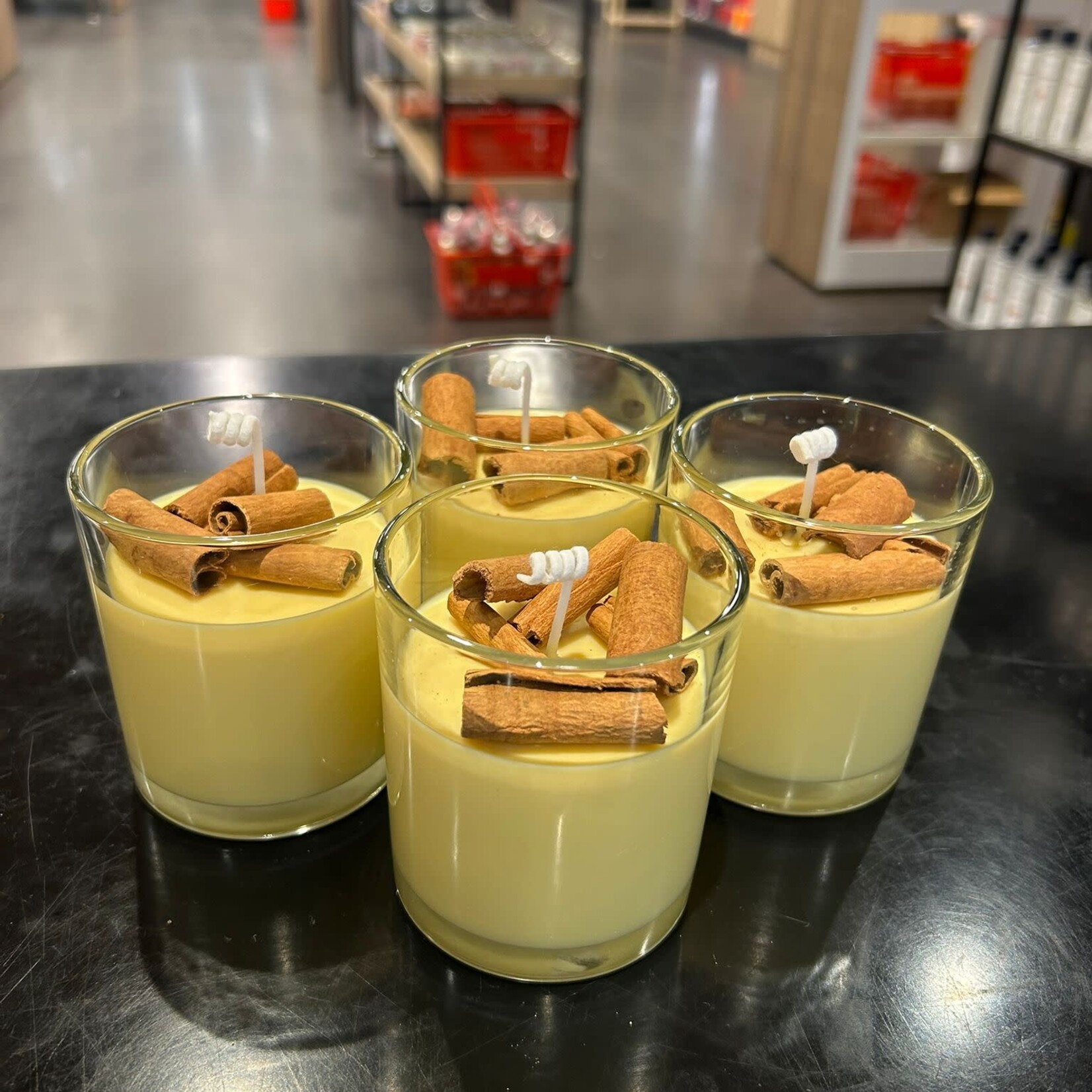 Candle Time Vanilla Soy Wax Candle 10  Oz