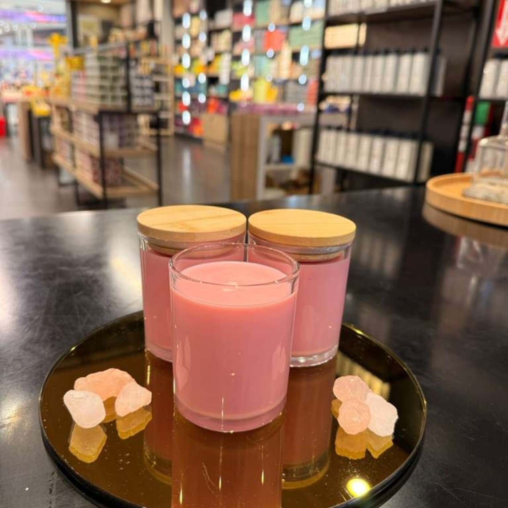 Watermelon Pink Medium Candle