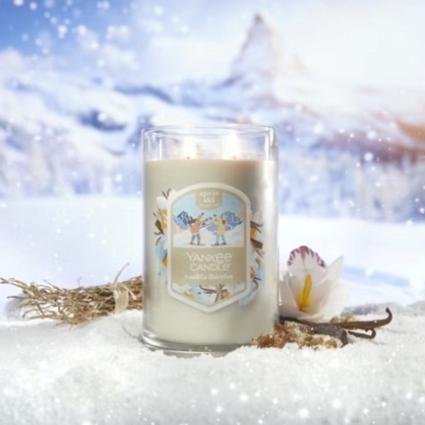 Yankee Candles Vanilla Flurries