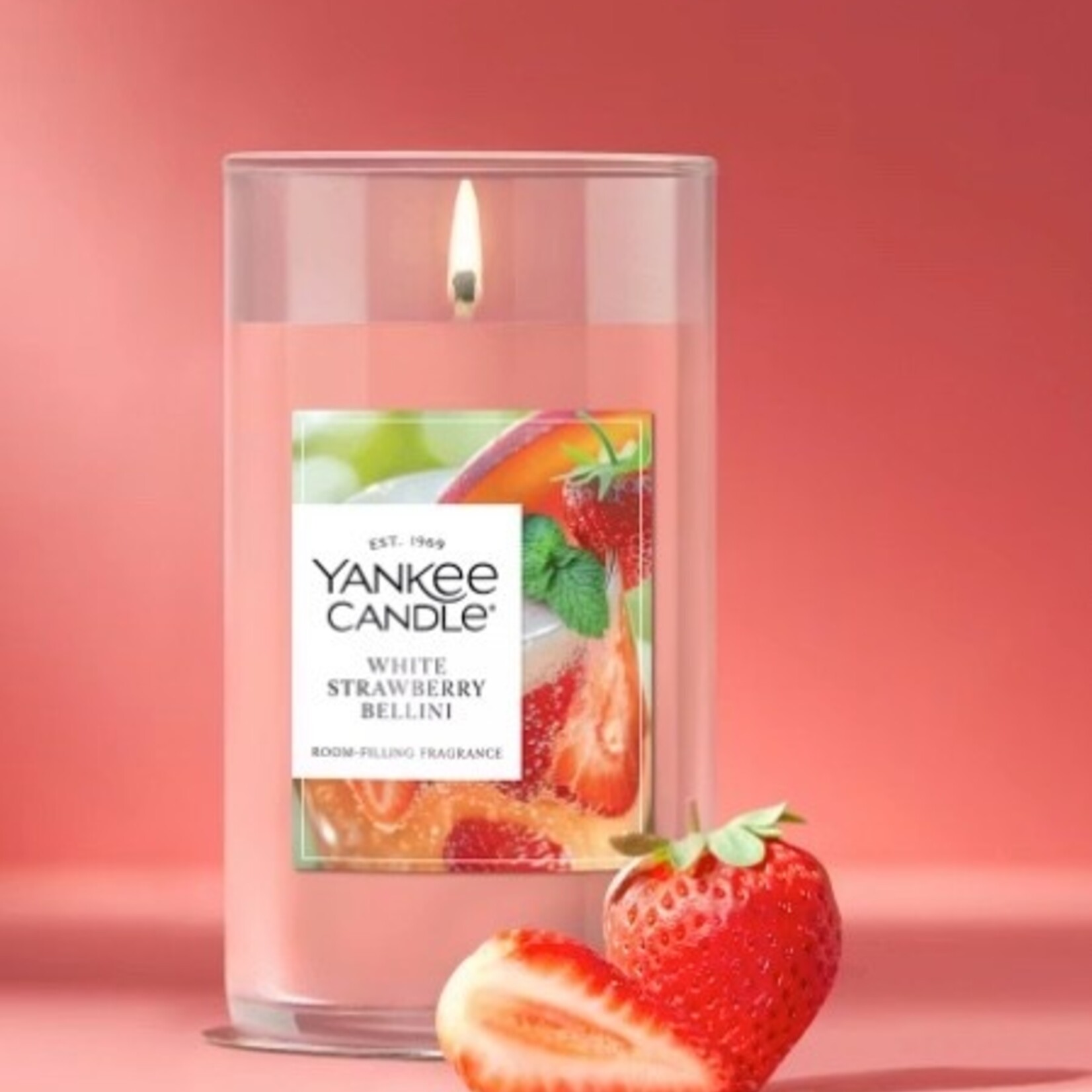 Yankee Candles White Strawberry Bellini