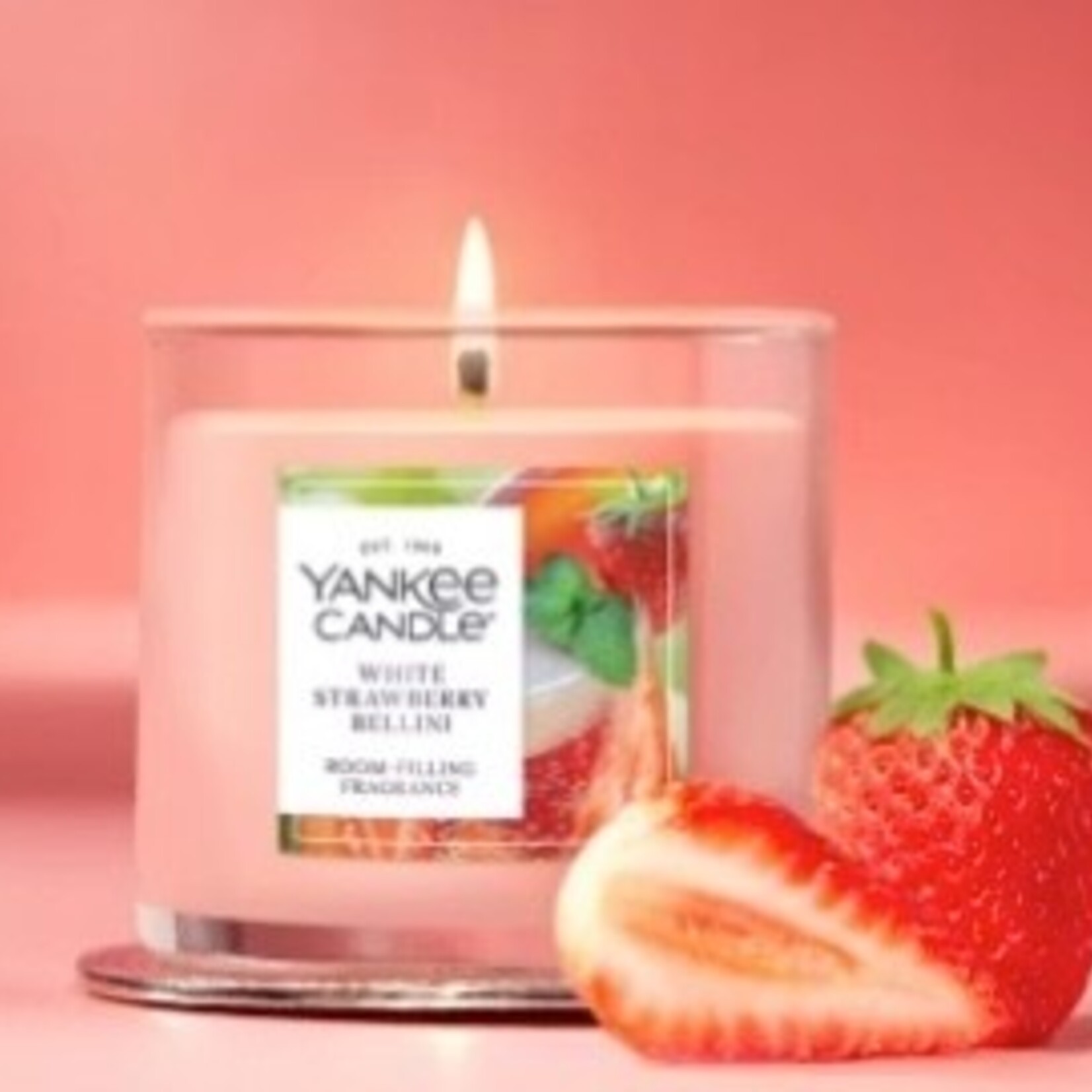 Yankee Candles White Strawberry Bellini