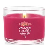 Yankee Candles Santa On Skis