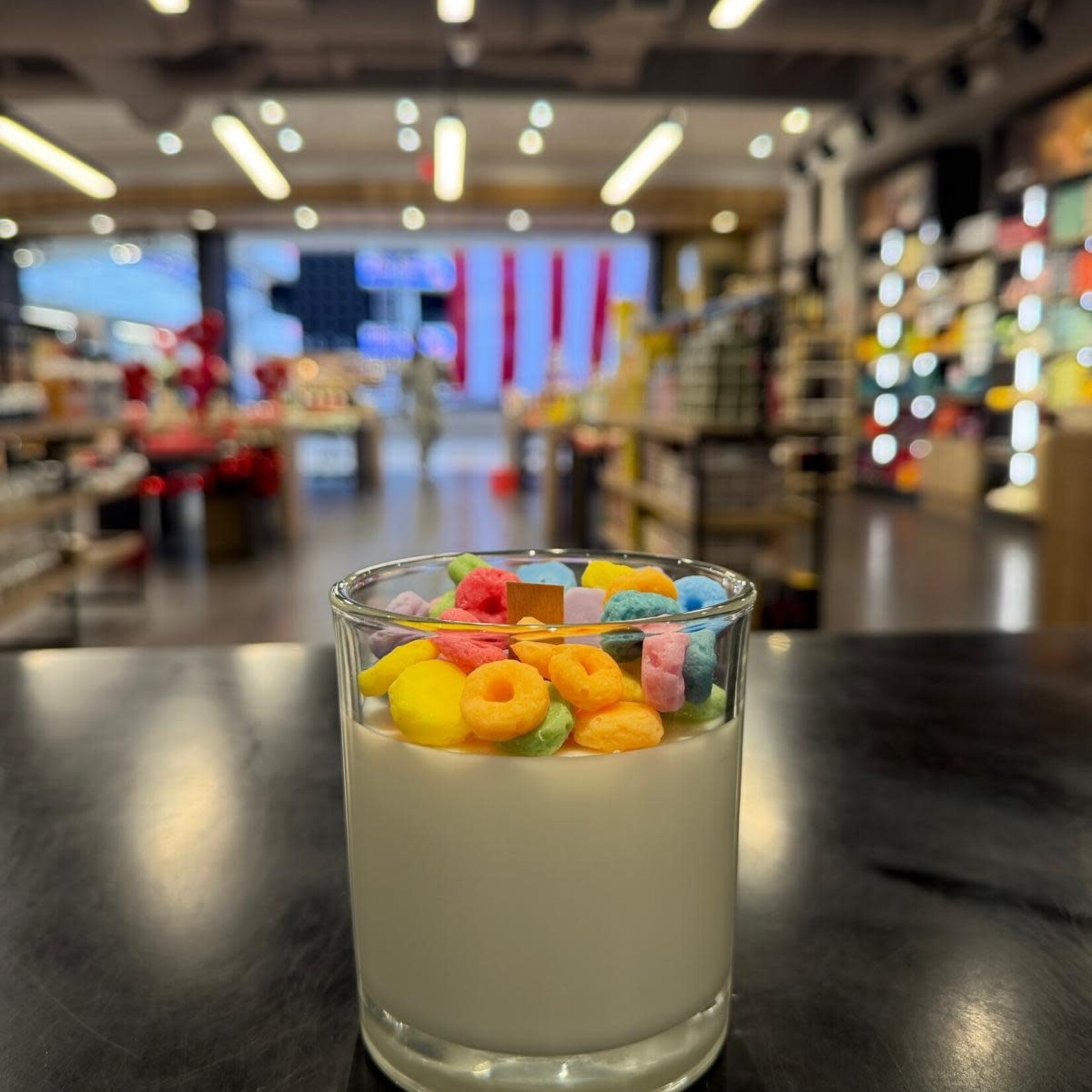 Candle Time Fruit Loops Cereal  Candle-Soy Wax
