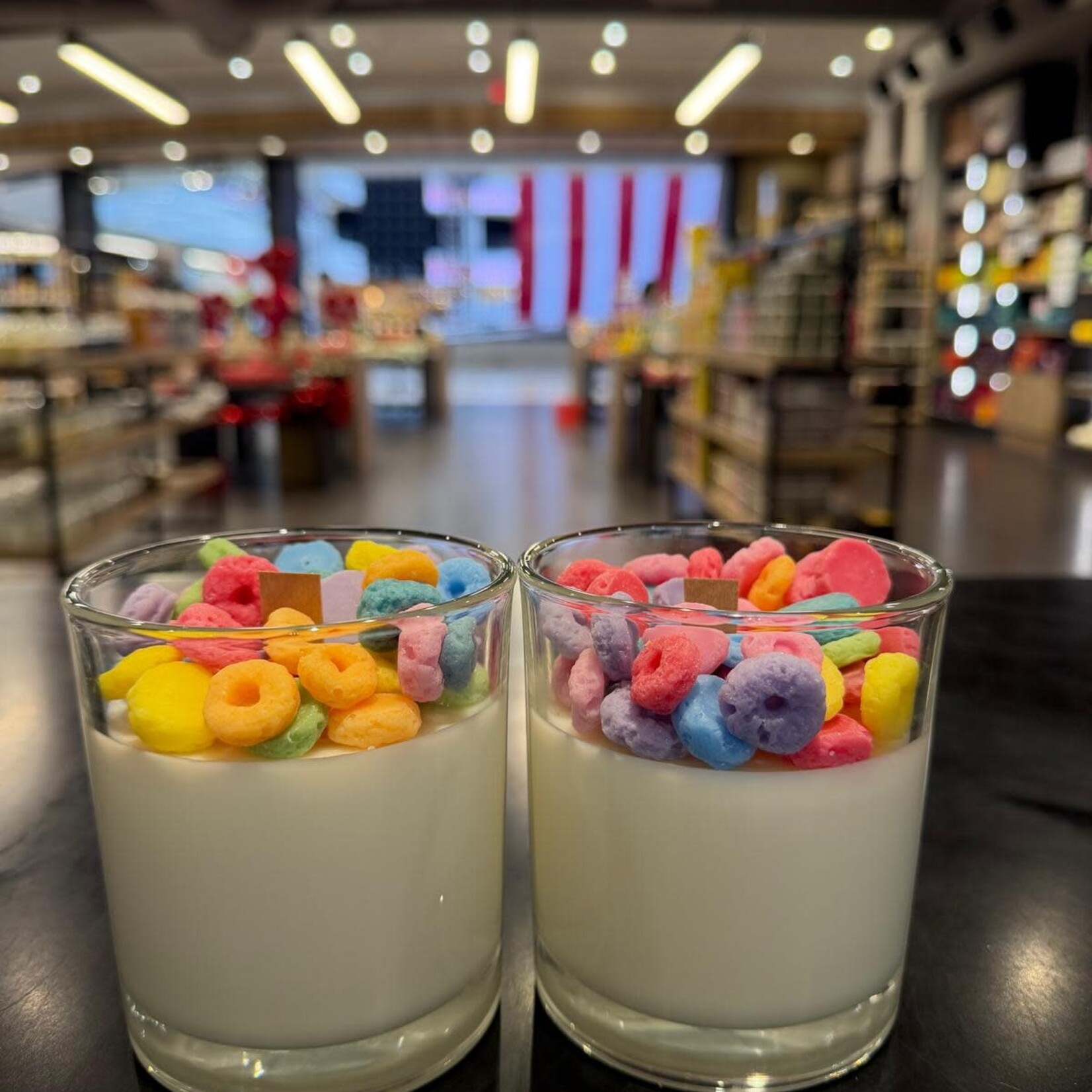 Candle Time Fruit Loops Cereal  Candle-Soy Wax