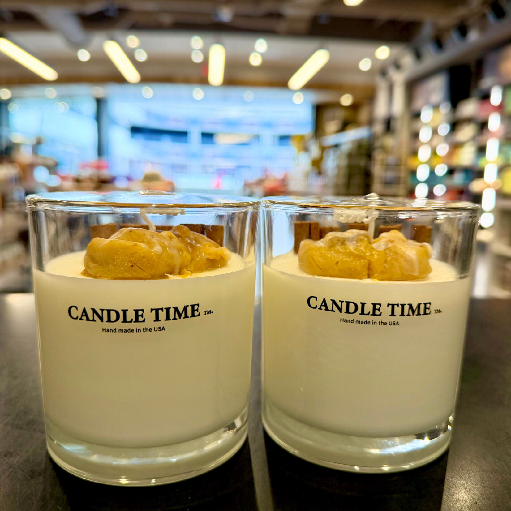 Candle Time Cinnamon Soy Wax Candle