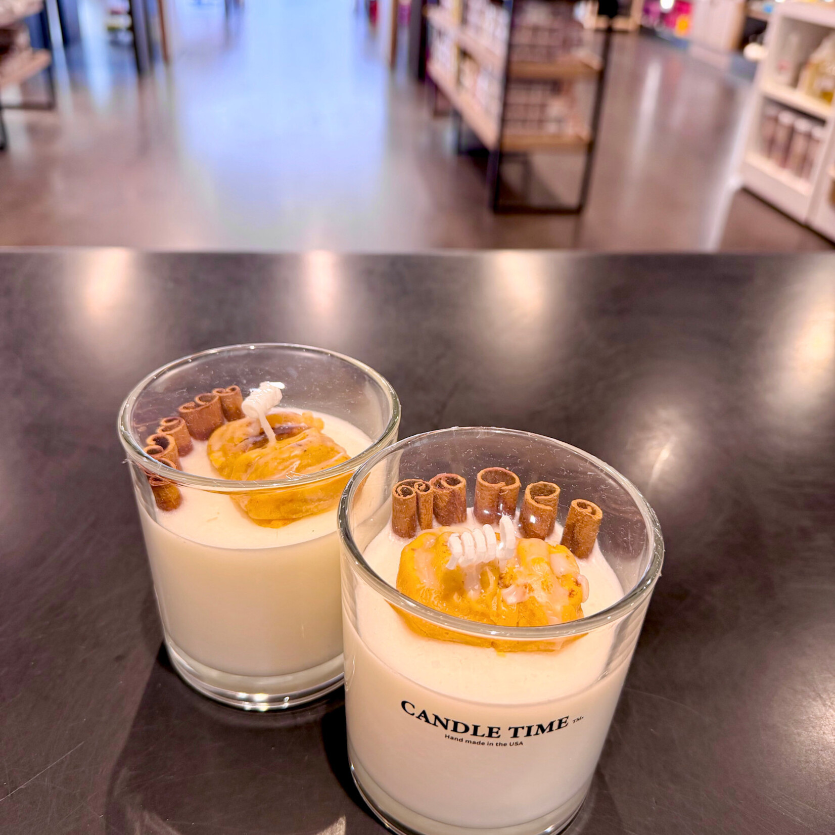 Candle Time Cinnamon Soy Wax Candle