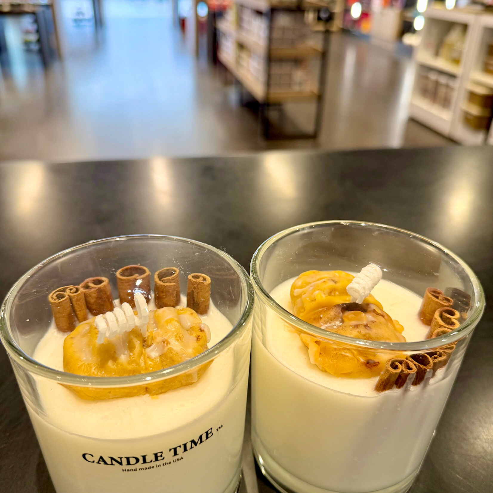 Candle Time Cinnamon Soy Wax Candle
