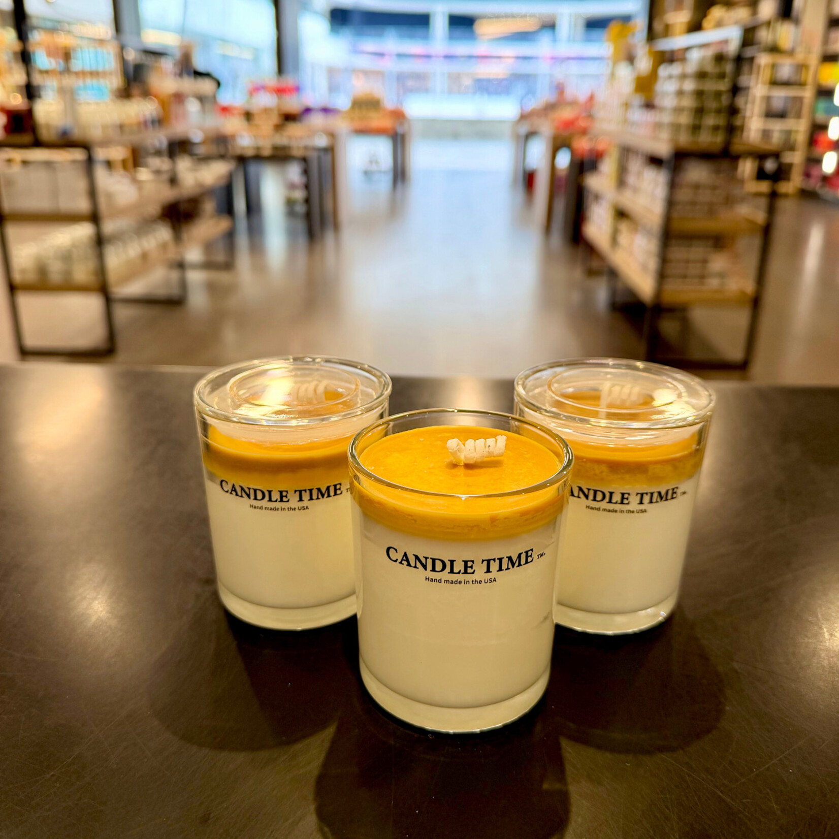 Candle Time Cinnamon Soy Wax Candle