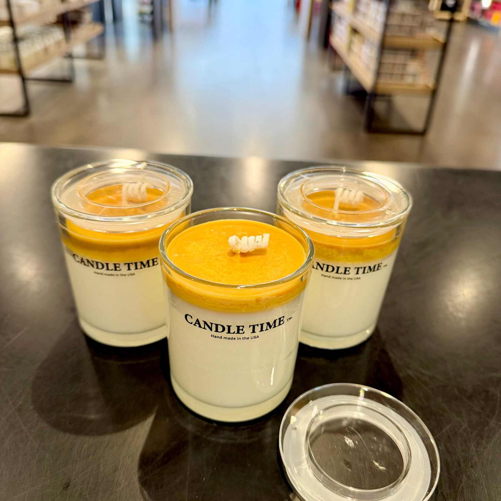 Candle Time Cinnamon Soy Wax Candle