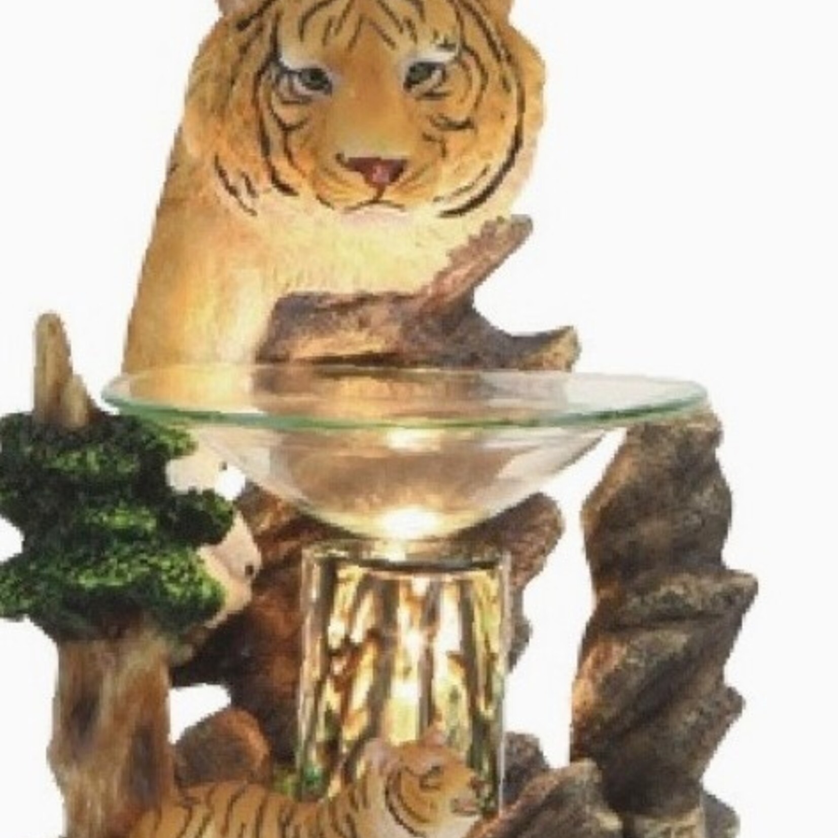Faire Brown Tigers Poly Resin