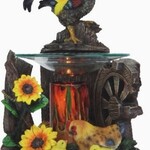 Faire Rooster Poly Resin