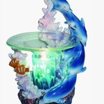Faire Blue Dolphins Poly Resin
