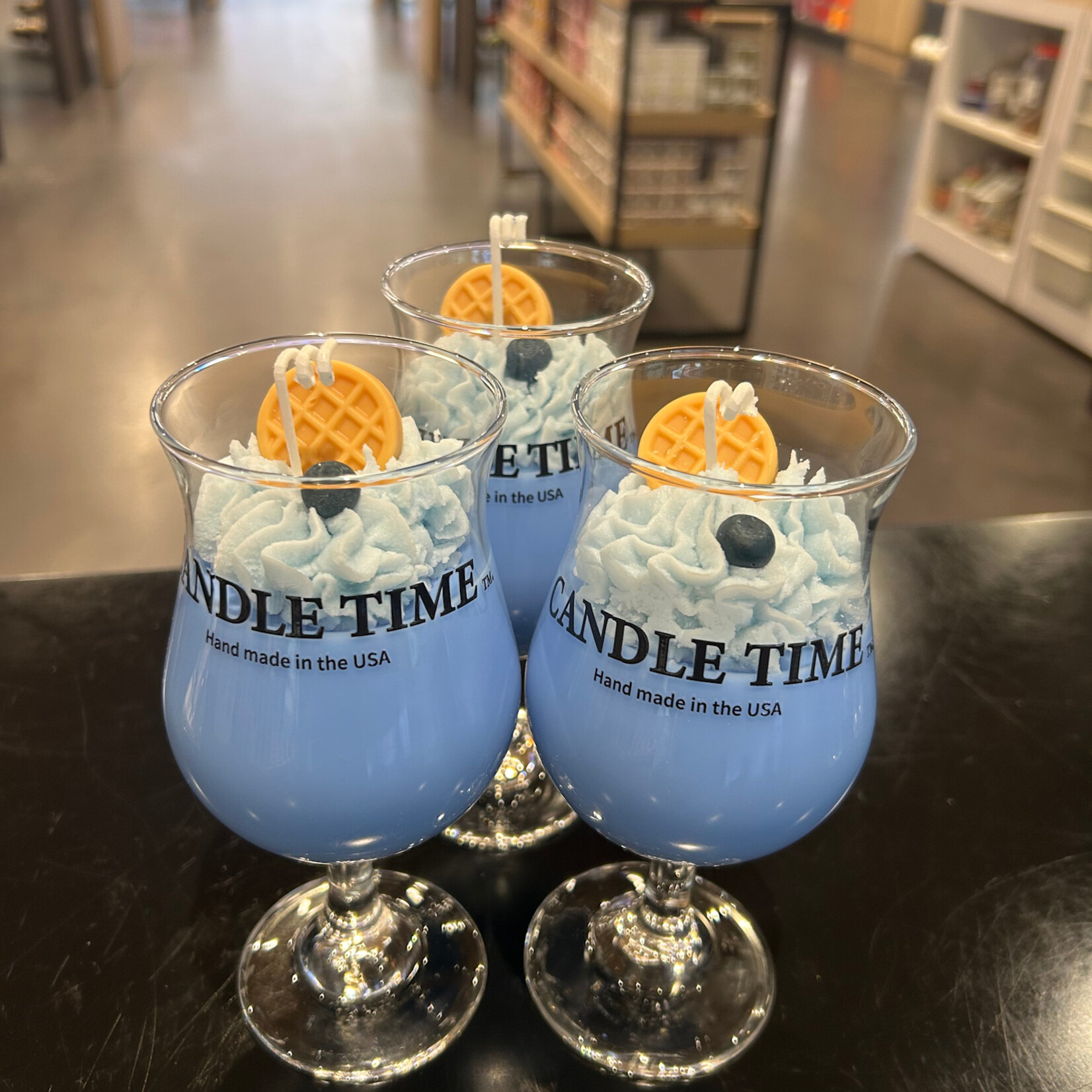 Candle Time Blueberry Rose Dream Soy Wax Candle