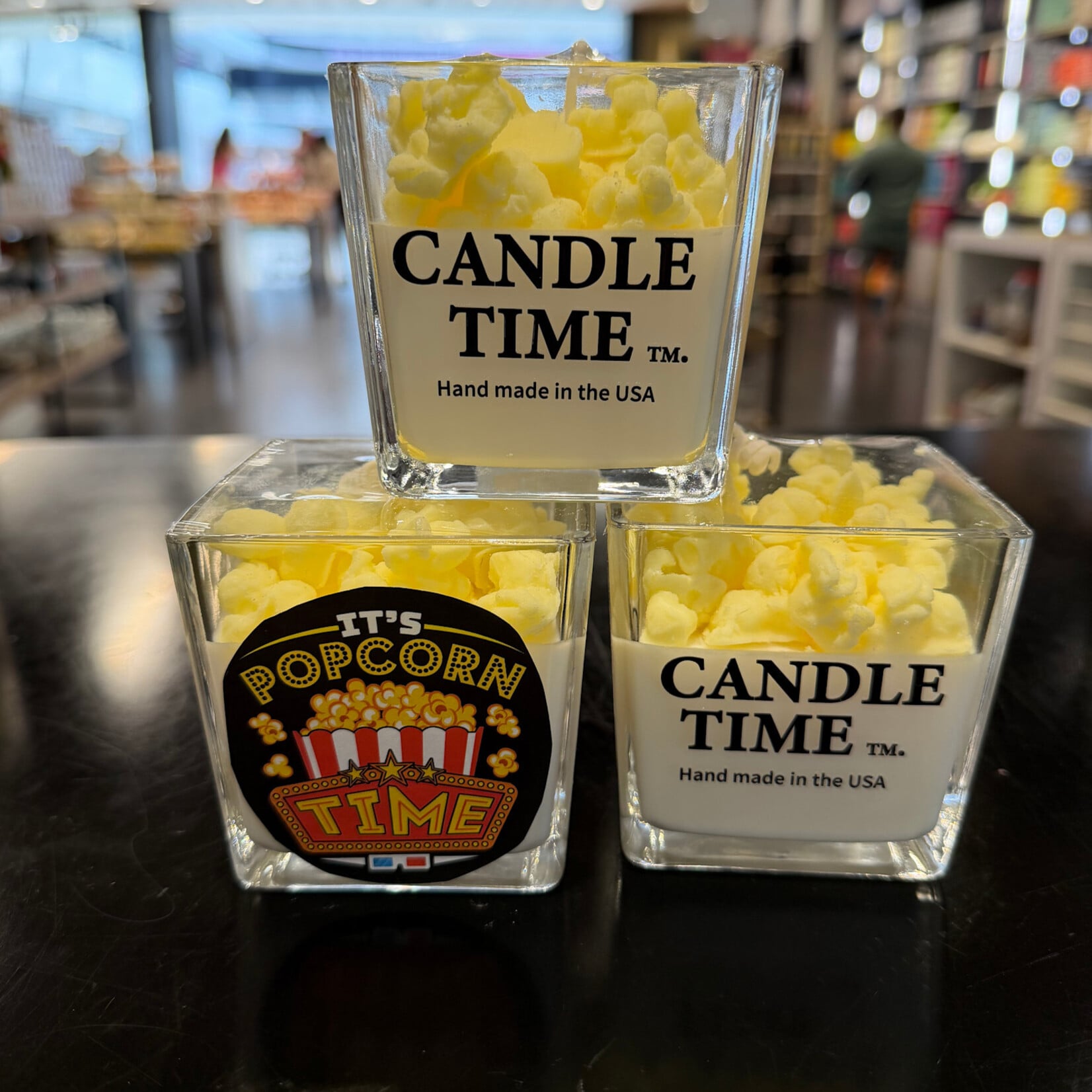 Candle Time PopCorn Bucket