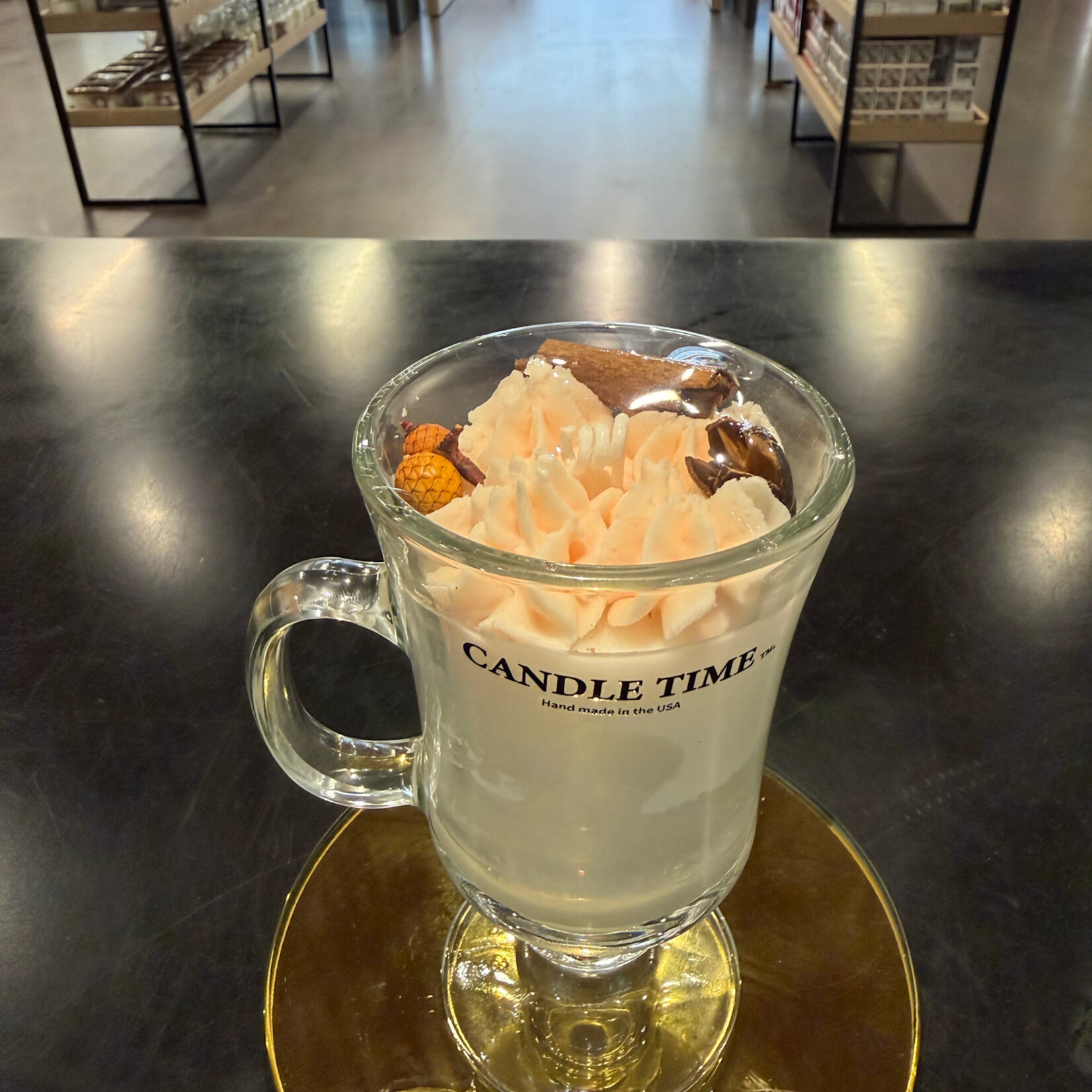 Candle Time Falling Leaves Vanilla Cinnamon Soy Wax Candle