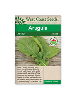 West Coast Seeds Astro Arugula Certified Organic
