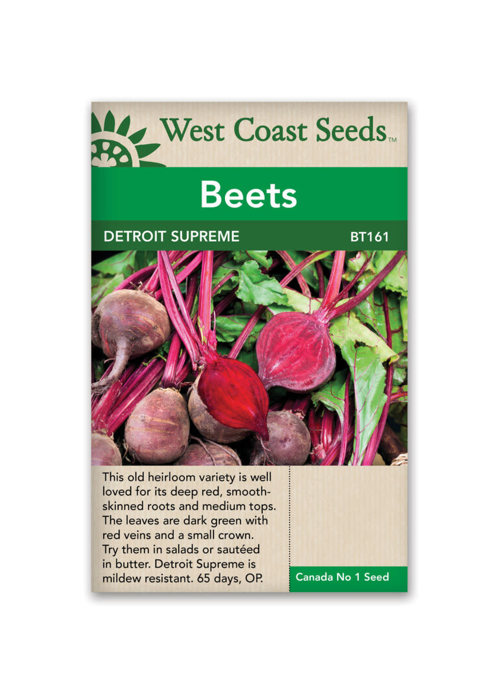 West Coast Seeds Detroit Supreme Beets