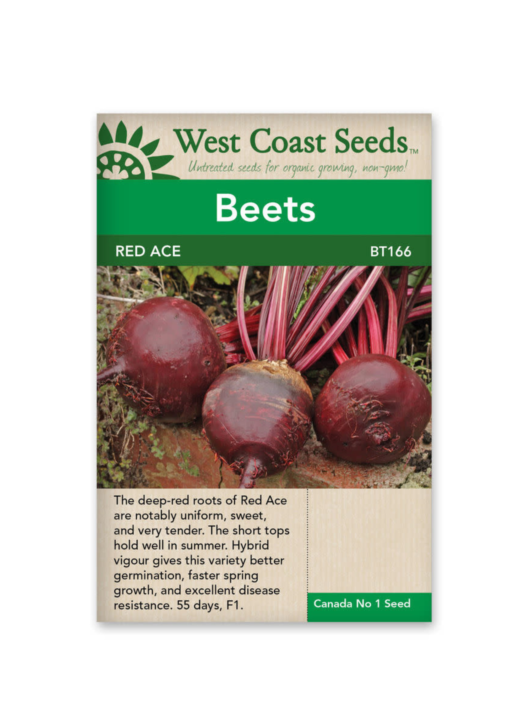West Coast Seeds Red Ace Beets