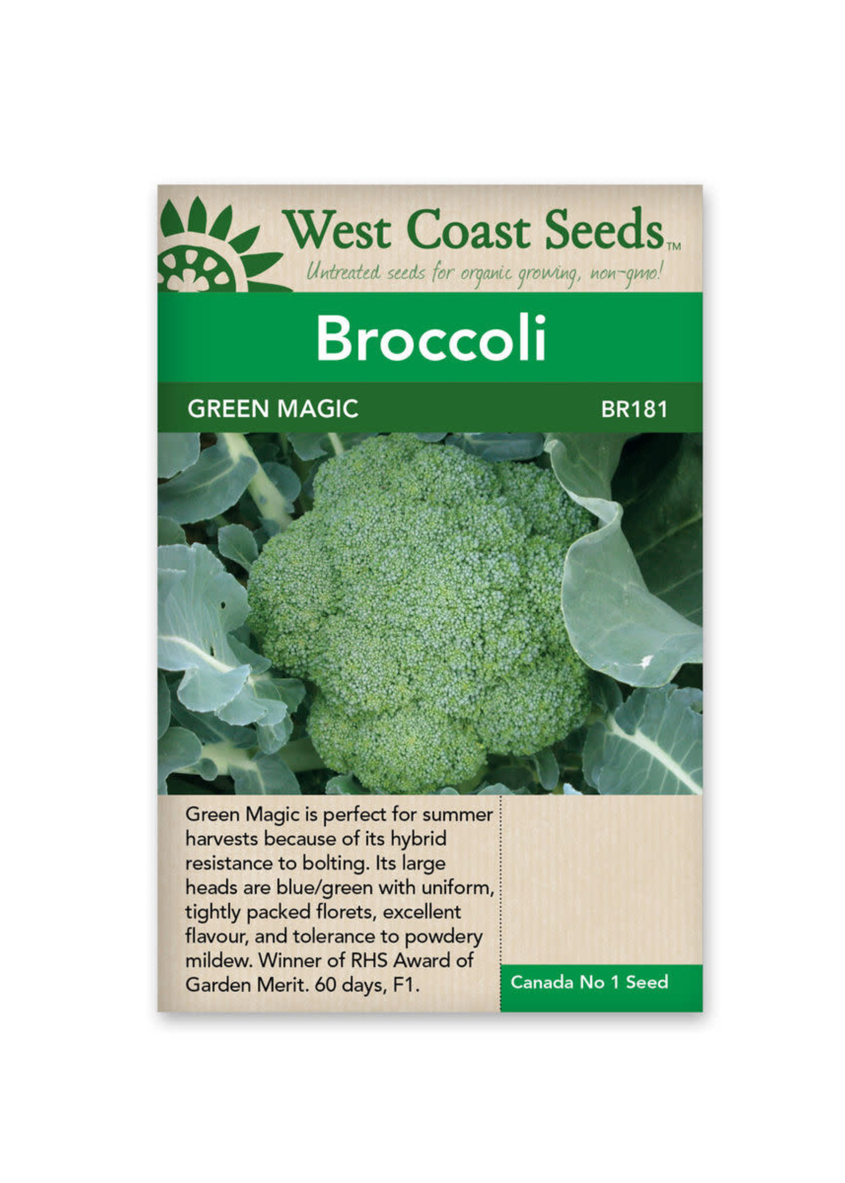 West Coast Seeds Green Magic Broccoli