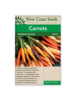 West Coast Seeds Rainbow Blend Carrots