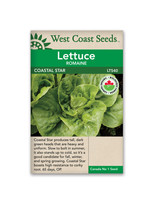 West Coast Seeds Coastal Star Lettuce Certified Organic