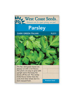 West Coast Seeds Dark Green Italian Parsley