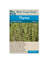 West Coast Seeds English Thyme