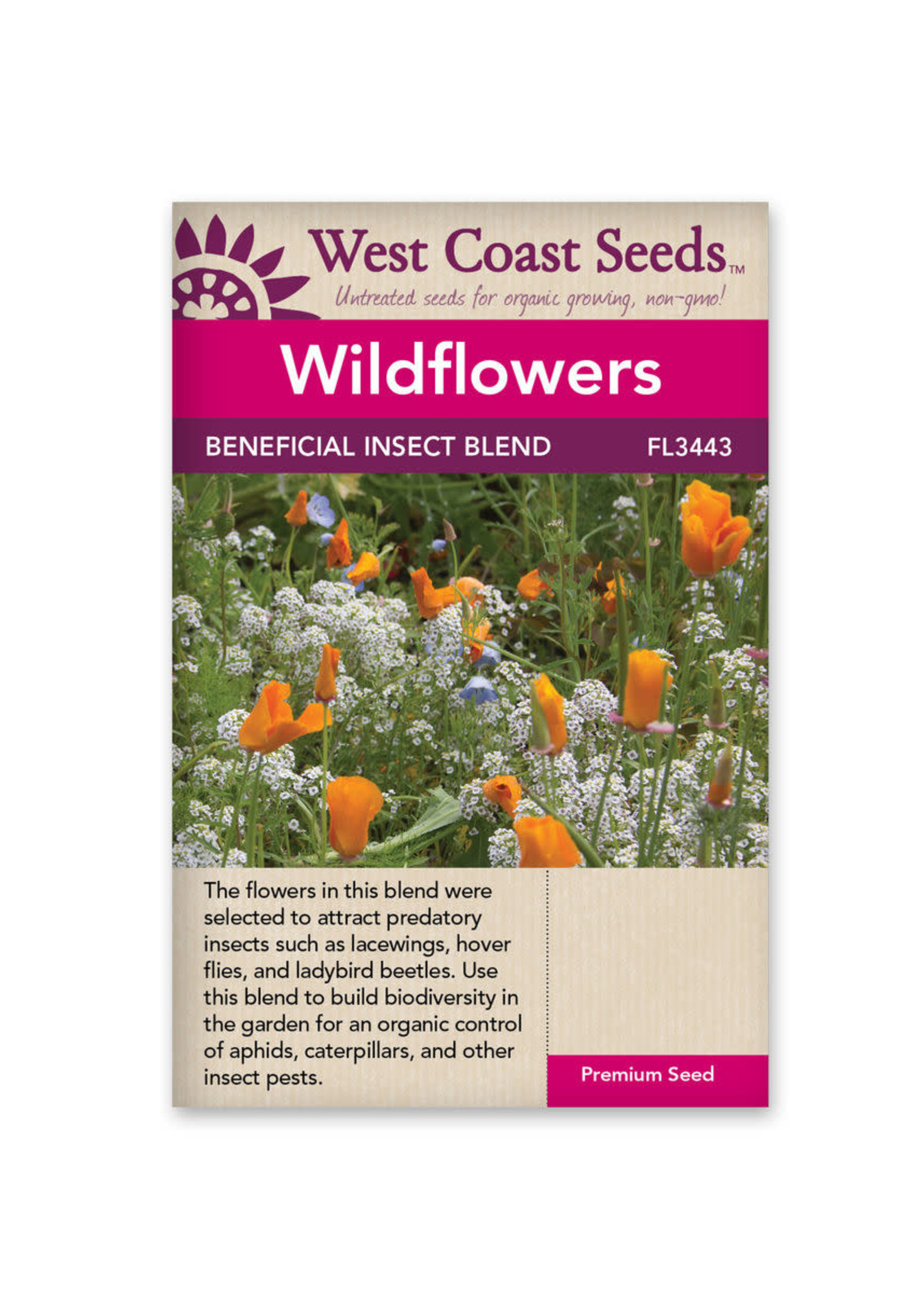 West Coast Seeds Beneficial Insect Blend
