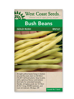 West Coast Seeds Gold Rush Yellow Wax Bean