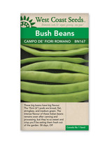 West Coast Seeds Campo de Fiori Romano Bean