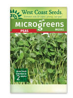 West Coast Seeds Microgreen Peas