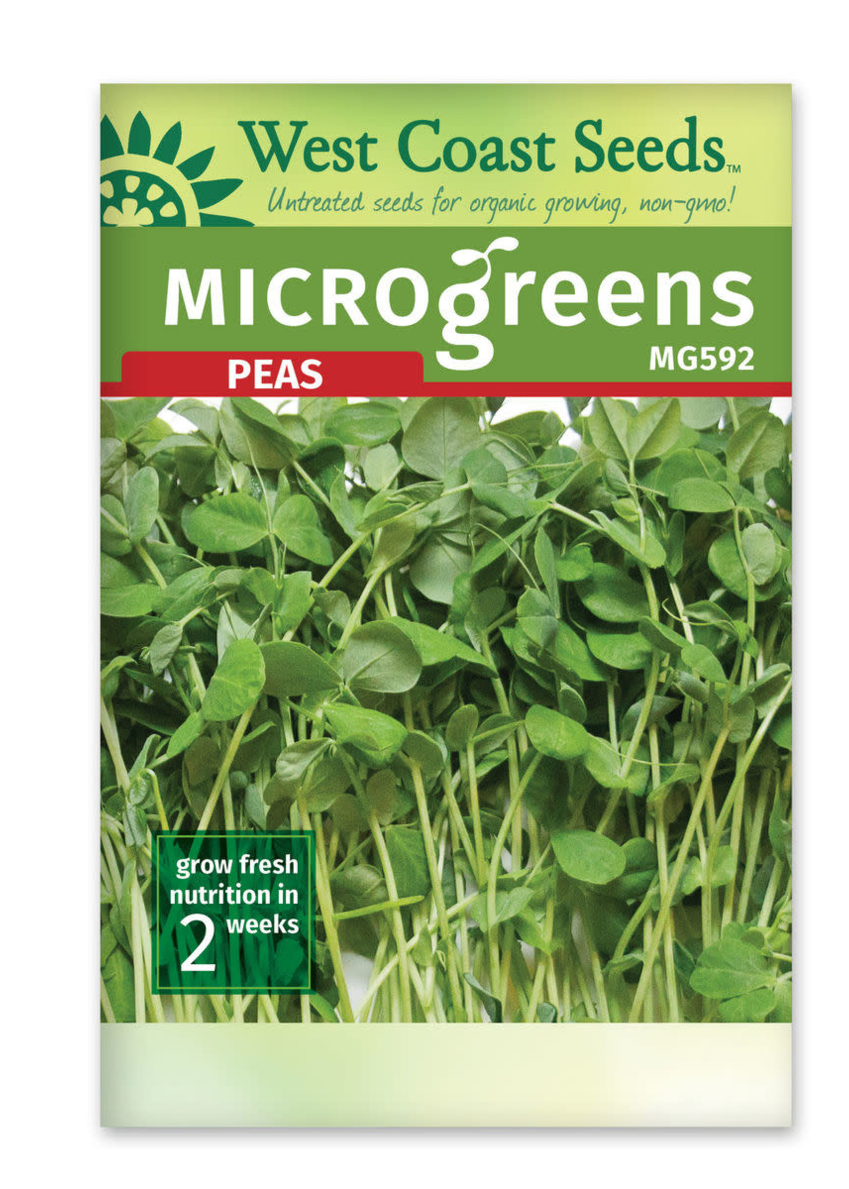 West Coast Seeds Microgreen Peas