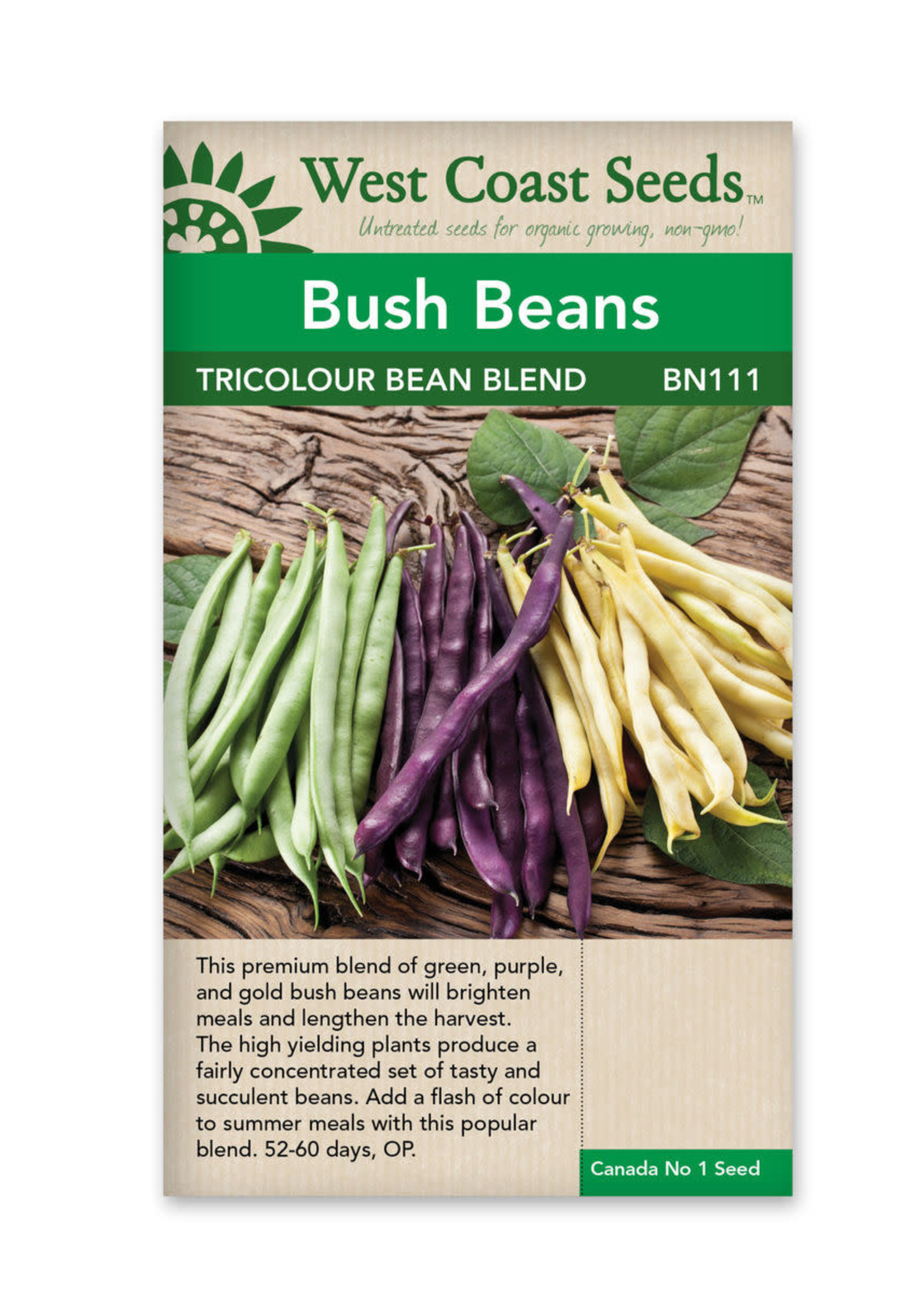 West Coast Seeds Tricolour Bean Blend