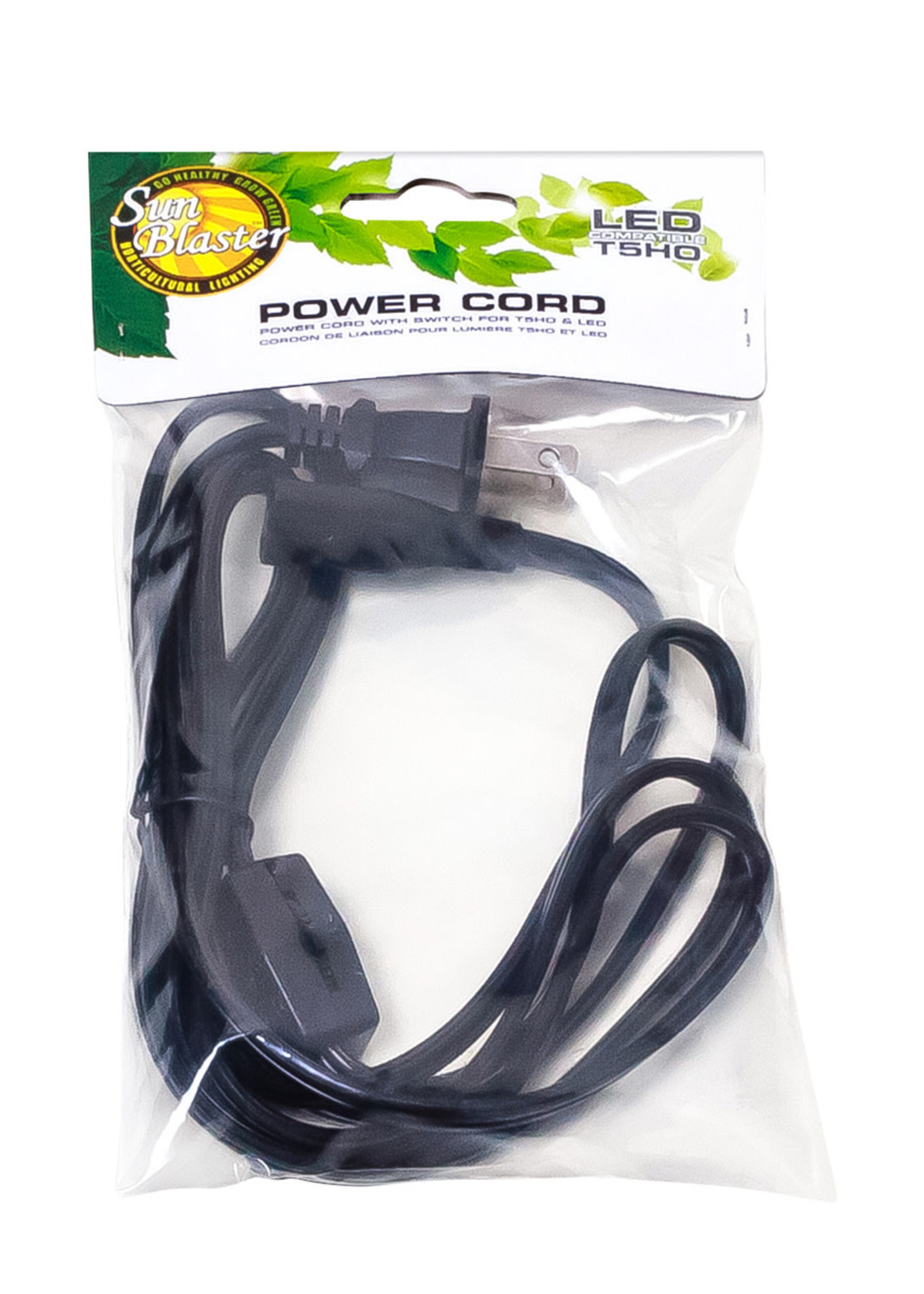 Sunblaster 6 ft Power Cord with ON/OFF Switch