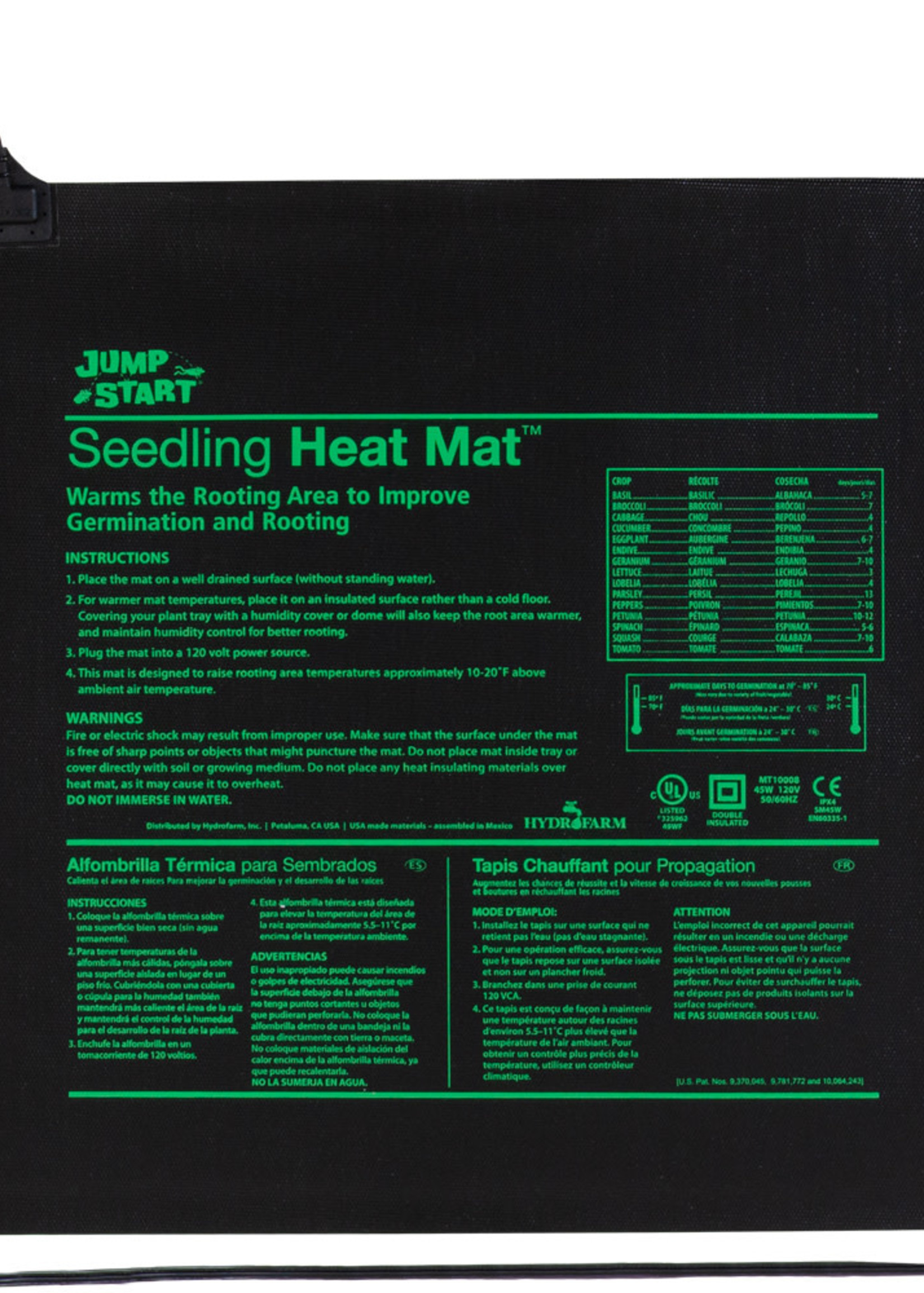 Jumpstart 20 in x 20 in Heat Mat